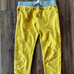 Girls Size 7 Yellow Gray Tie Pants Cotton DotDotSmile